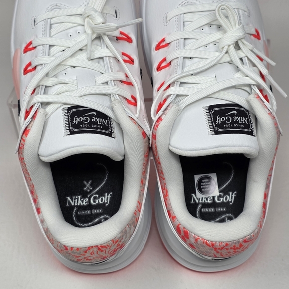 Nike Victory Pro 4 Golf Shoes 2025 White Pink Bloom Men’s IM3485-100 Size 7 New - Picture 9 of 11